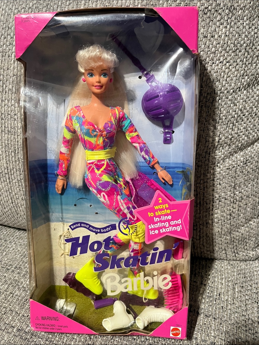 Barbie doll in package
